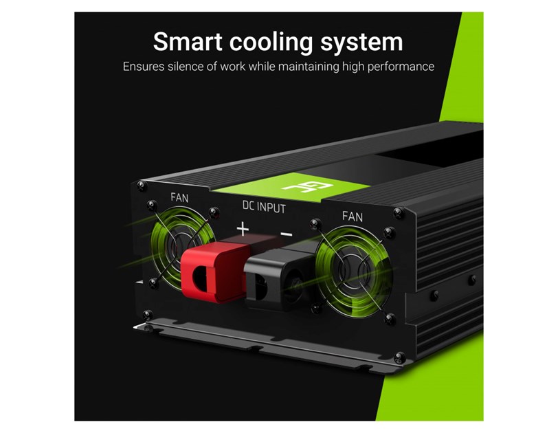 Green Cell strujni inverter 12V na 220V, 2000W/4000W (INV10)