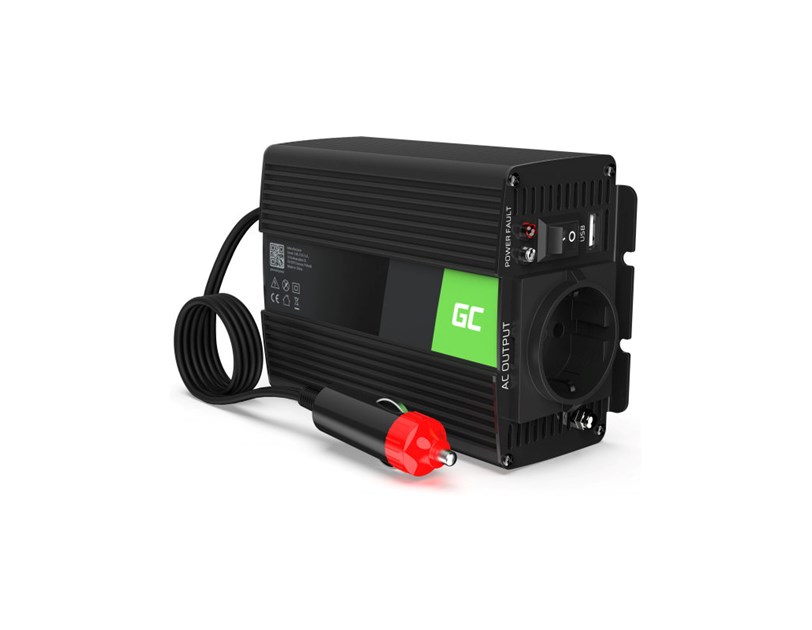 Green Cell strujni inverter 12V na 230V, 150W/300W (INV06)