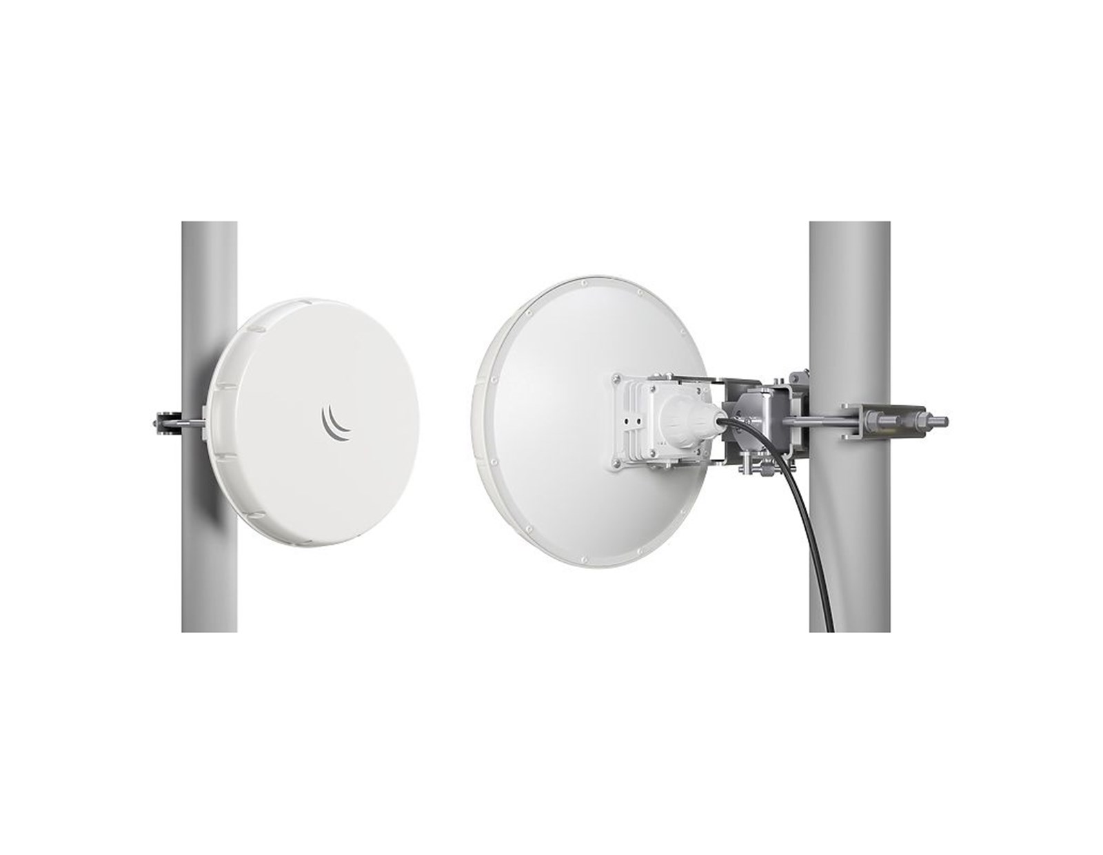 Mikrotik Wireless Wire nRAYG-60ad (2×LHGG-60ad za 60Ghz link), 60GHz antena, 802.11ad, two core 1.2GHz CPU, 256MB RAM, 1xG-LAN, RouterOS L3, POE, PSU