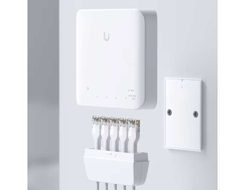 Ubiquiti UniFi 5-Port Gigabit Managed Ethernet switch, PoE support (USW-FLEX)