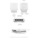 Ubiquiti UniFi 5-Port Gigabit Managed Ethernet switch, PoE support (USW-FLEX)