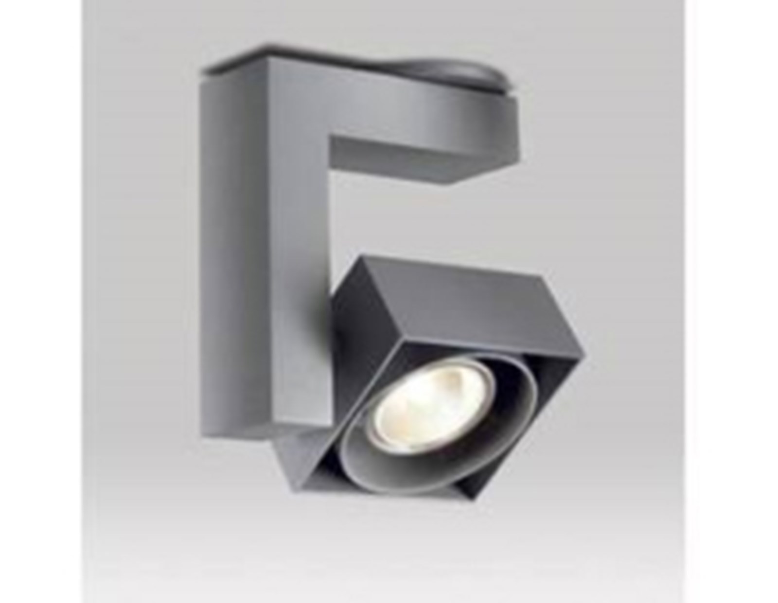 Delta Light spot reflektor nadgradni Spatio - sivi
