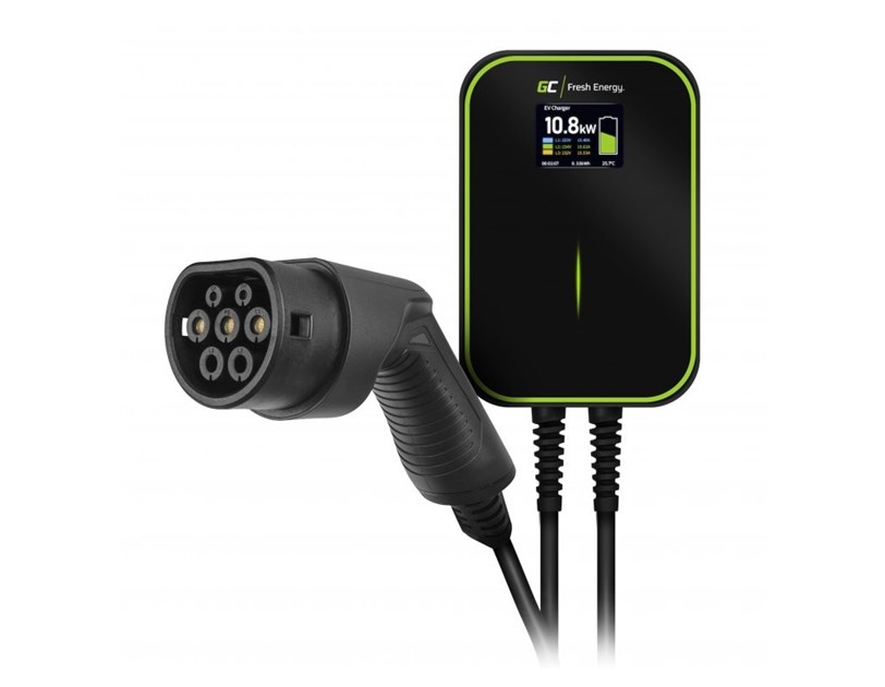 Green Cell (EV14) PowerBox 22kW, 32A punjač Tip 2 za punjenje električnih vozila i Plug-In hibrida 6m