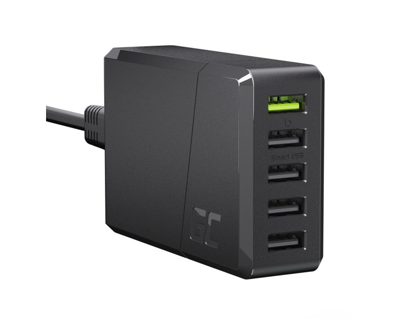 Green Cell (CHARGC05) brzi punjač 5xUSB-A, 52W, Ultra Charge, Smart Charge 