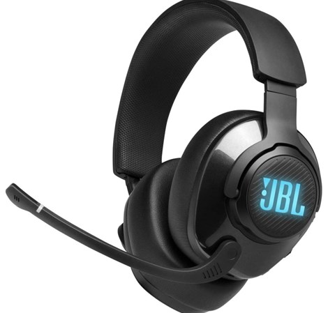 JBL Quantum 400 naglavne igraće slušalice s mikrofonom, 3.5mm/USB, RGB, crne