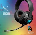 JBL Quantum 400 naglavne igraće slušalice s mikrofonom, 3.5mm/USB, RGB, crne