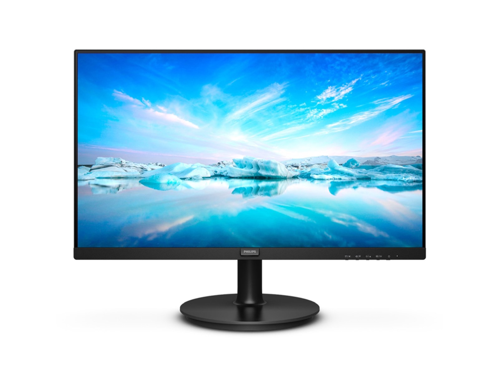 Philips 24" 241V8L/00 FHD (1920×1080) VA, 75Hz, 16:9, 4ms, 250 cd/m2, 3000:1, VGA/HDMI, crni