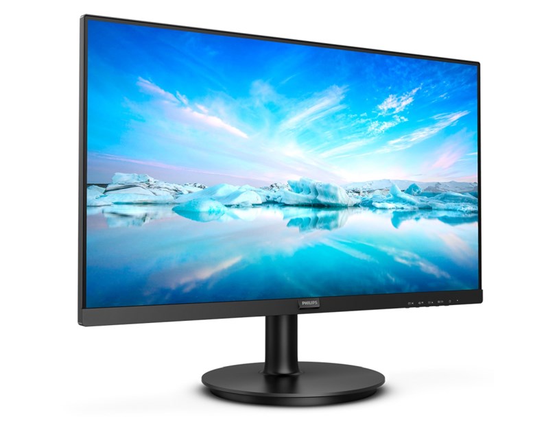 Philips 24" 241V8L/00 FHD (1920×1080) VA, 75Hz, 16:9, 4ms, 250 cd/m2, 3000:1, VGA/HDMI, crni