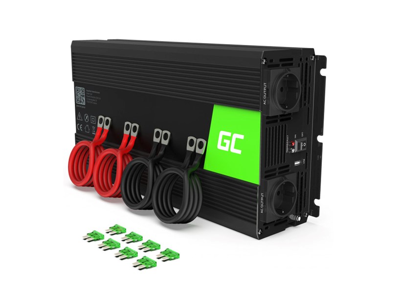 Green Cell inverter 24V na 230V 3000W/6000W Pure sine wave (INV21)