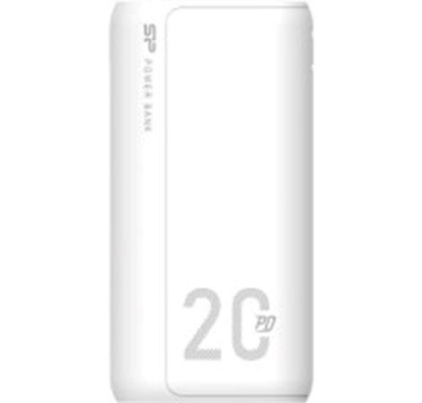 Silicon Power Powerbank QS15, 20000mAh, 18W, 2×USB-A/1×USB-C/Micro USB, bijeli