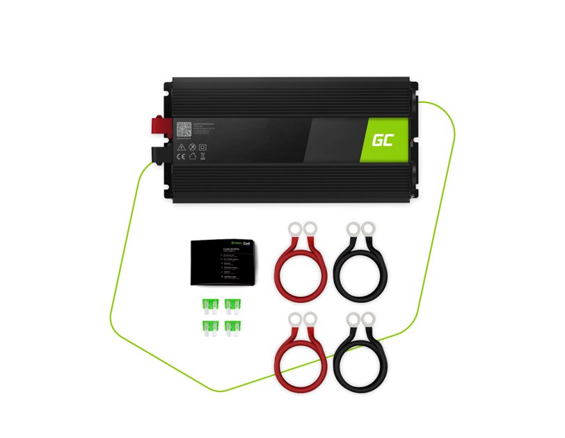 Green Cell inverter 24V na 230V 1500W/3000W Pure Sine wave