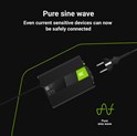 Green Cell inverter 12V na 230V, 150W/300W čisti sinus