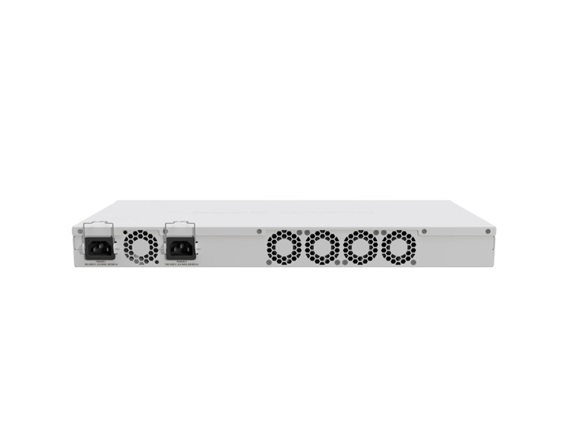 Mikrotik Cloud Core Router 2116-12G-4S+, AL73400 CPU (16-cores), Marvell 98DX3255 switch-chip, 16GB RAM, 4xSFP+ cage, 13×Gbit LAN, M.2 PCIe slot, RouterOS L6, 1U rackmount, Dual PSU