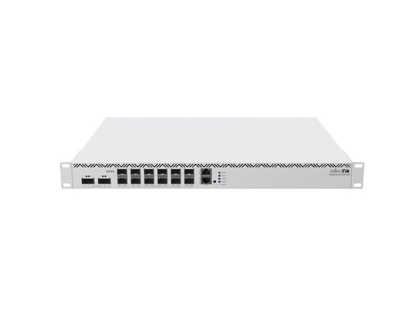 Mikrotik Cloud Core Router 2216-1G-12XS-2XQ, AL73400 CPU (16-cores), 16GB RAM, 2×100G QSFP, 14×25G SFP28, 1×Gbit LAN, 2xM.2 SATA, RouterOS L6, 1U, rackmount, Dual-redundant hot-swap PSU's