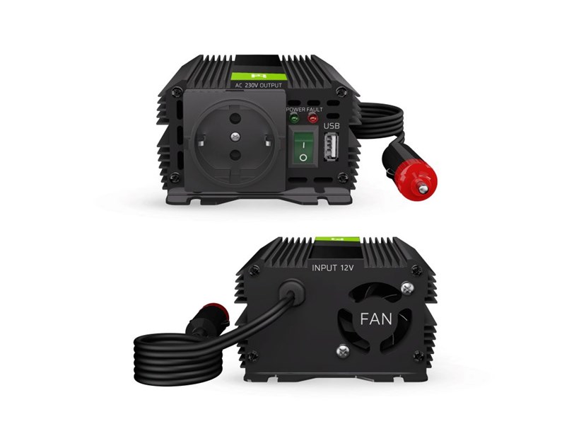 Green Cell strujni inverter PRO 12V na 230V, 150W/300W Modified sine wave (INVGC06)