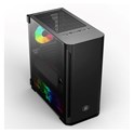 Bit Force GALAXY ATG-2 Midi Tower ARGB Gaming PC ATX kućište bez napajanja, crno