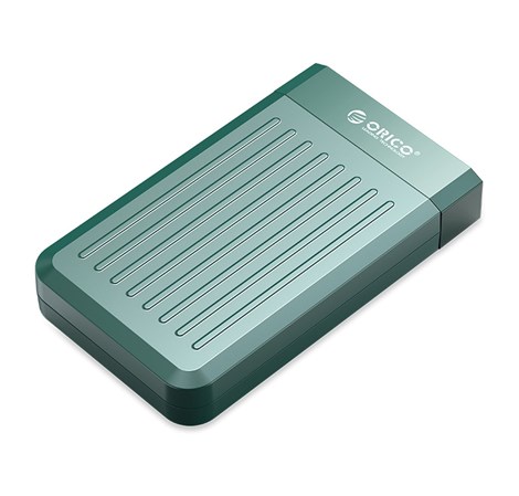 Orico vanjsko kućište 3.5" SATA HDD/SSD s adapterom, tool free, USB3.1 Gen1 tip C, zeleno (ORICO-M35C3-EU-GR-BP-A)