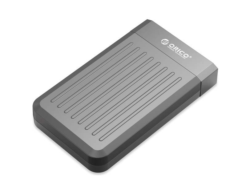 Orico vanjsko kućište 3.5" SATA HDD/SSD s adapterom, do 9.5 mm, tool free, USB3.1 Gen1 tip C, sivo (ORICO-M35C3-EU-GY-BP-A)
