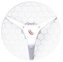 Mikrotik RBLHG-5nD-3 (LHG 5), Dual Chain 5Ghz 802.11an, 24.5dBi antena, 600MHz CPU, 64MB RAM, 1x LAN, POE, PSU, RouterOS L3 - BULK
