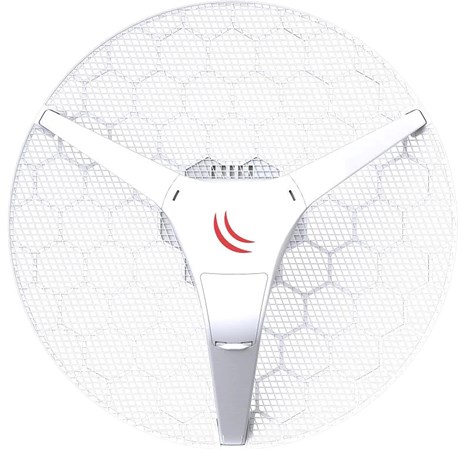 Mikrotik RBLHG-5nD-3 (LHG 5), Dual Chain 5Ghz 802.11an, 24.5dBi antena, 600MHz CPU, 64MB RAM, 1x LAN, POE, PSU, RouterOS L3 - BULK