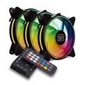 Bit Force SPECTRUM set hladnjaka za kućište 120×120mm, ARGB, 3 komada, kontroler+daljinski
