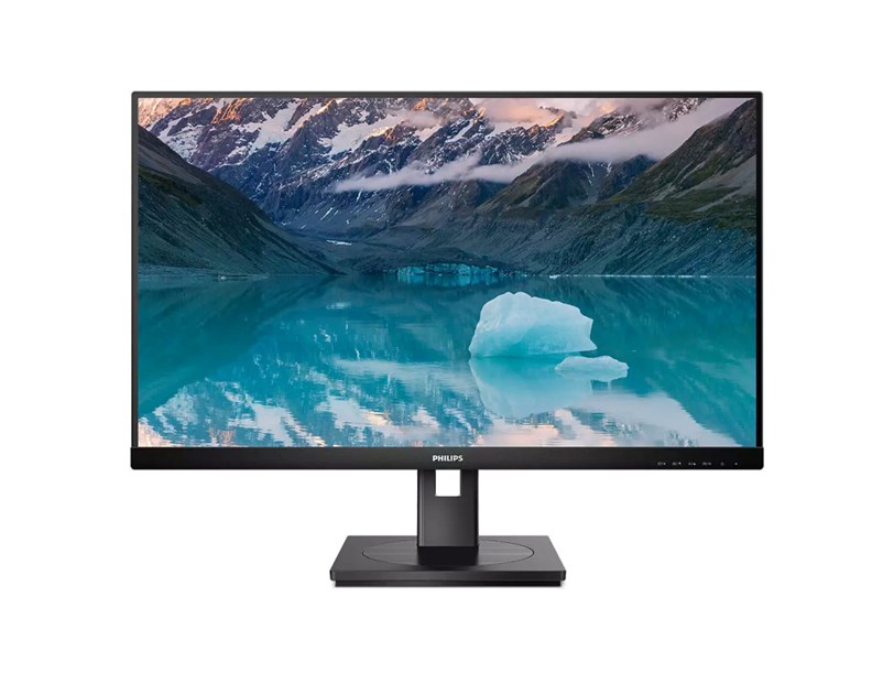 Philips 24" 242S9JML/00 FHD (1920×1080) VA, Pivot, 75Hz, 16:9, 4ms, 300cd/m2, 3000:1, VGA/DVI-D/DP/HDMI, 4×USB-A, zvučnici, crni