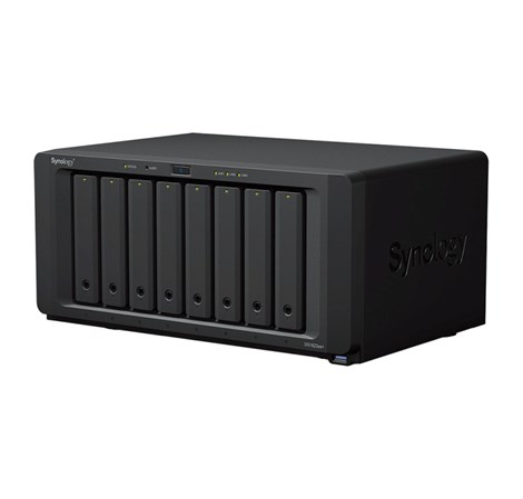 Synology DS1823xs+ DiskStation 8-bay All-in-1 NAS server, 2.5"/3.5" HDD/SSD/M.2 podrška, Hot Swappable HDD, Wake on LAN/WAN, 3×1GbE/1×10GbE, USB3.2 Gen1/eSATA