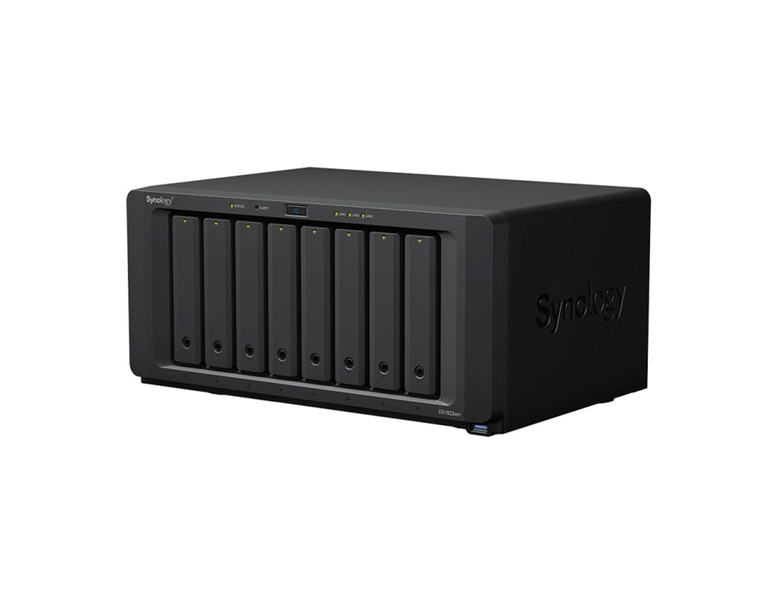 Synology DS1823xs+ DiskStation 8-bay All-in-1 NAS server, 2.5"/3.5" HDD/SSD/M.2 podrška, Hot Swappable HDD, Wake on LAN/WAN, 3×1GbE/1×10GbE, USB3.2 Gen1/eSATA