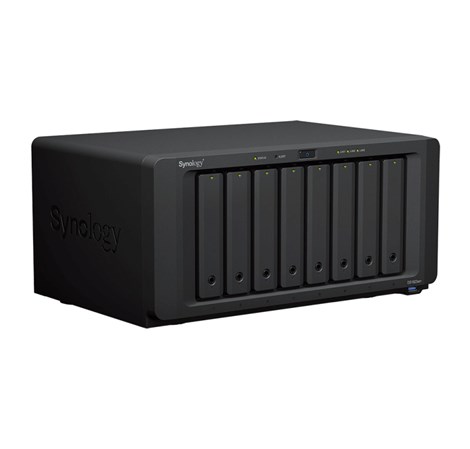 Synology DS1823xs+ DiskStation 8-bay All-in-1 NAS server, 2.5"/3.5" HDD/SSD/M.2 podrška, Hot Swappable HDD, Wake on LAN/WAN, 3×1GbE/1×10GbE, USB3.2 Gen1/eSATA