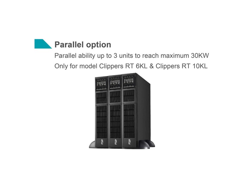 Fortron Source UPS Clippers Rack/Tower 6000VA/6000W, On-line double conversion, USB, RS-232, EPO, LCD, BEZ BATERIJA
