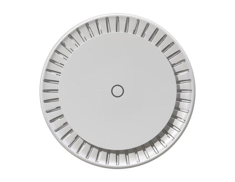 Mikrotik cAP ax (cAPGi-5HaxD2HaxD) Quad core 1.8 GHz CPU, 1GB RAM, 2×G-LAN (1×PoE-out) 2.4GHz 802.11b/g/n/ax, 5GHz 802.11a/n/ac/ax, dual-chain, RouterOS L4, stropni, PSU, PoE injector
