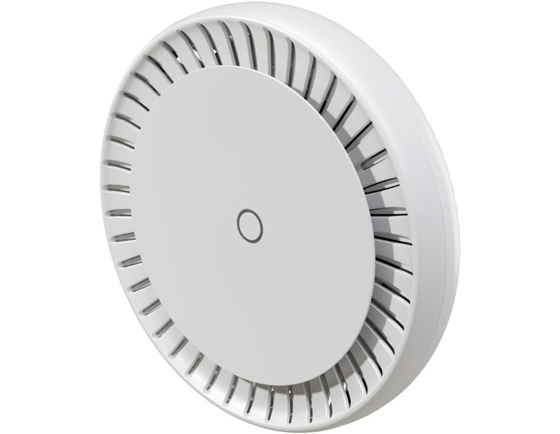 Mikrotik cAP ax (cAPGi-5HaxD2HaxD) Quad core 1.8 GHz CPU, 1GB RAM, 2×G-LAN (1×PoE-out) 2.4GHz 802.11b/g/n/ax, 5GHz 802.11a/n/ac/ax, dual-chain, RouterOS L4, stropni, PSU, PoE injector