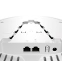 Mikrotik cAP ax (cAPGi-5HaxD2HaxD) Quad core 1.8 GHz CPU, 1GB RAM, 2×G-LAN (1×PoE-out) 2.4GHz 802.11b/g/n/ax, 5GHz 802.11a/n/ac/ax, dual-chain, RouterOS L4, stropni, PSU, PoE injector