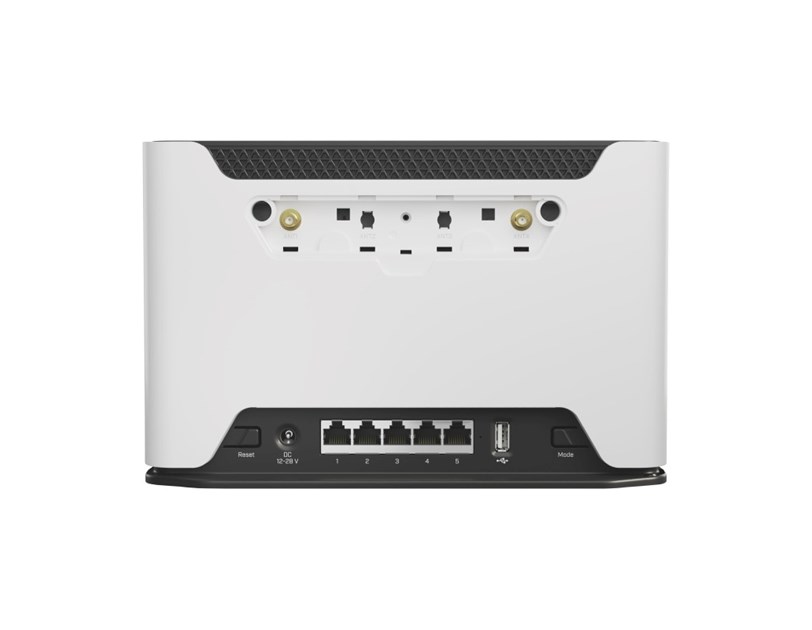 Mikrotik Chateau LTE6, 716MHz CPU, 256MB RAM, 5×G-LAN, 2.4Ghz/5Ghz 802.11a/b/g/n/ac, LTE CAT6 modem, USB, MicroSIM, PSU, tower kućište, RouterOS L4