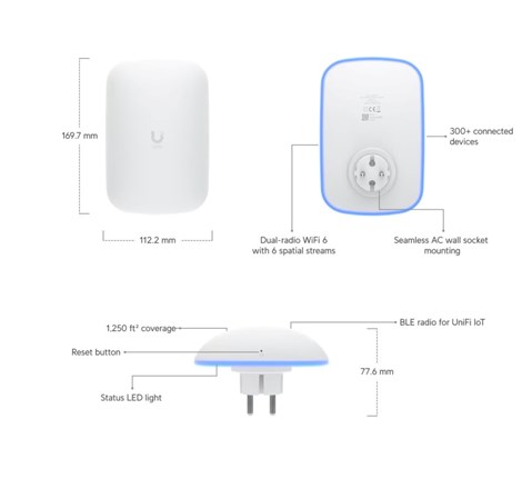 Ubiquiti U6-Extender- EU UniFi Access Point