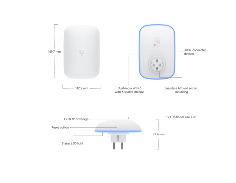 Ubiquiti U6-Extender- EU UniFi Access Point
