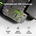 Green Cell (CHARGC08) zidni punjač 65W, 2×USB-C/1×USB-A