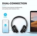 Anker Soundcore Q20i naglavne bežične Bluetooth 5, slušalice s mikrofonom, 60h, EQ, crne A3004G11