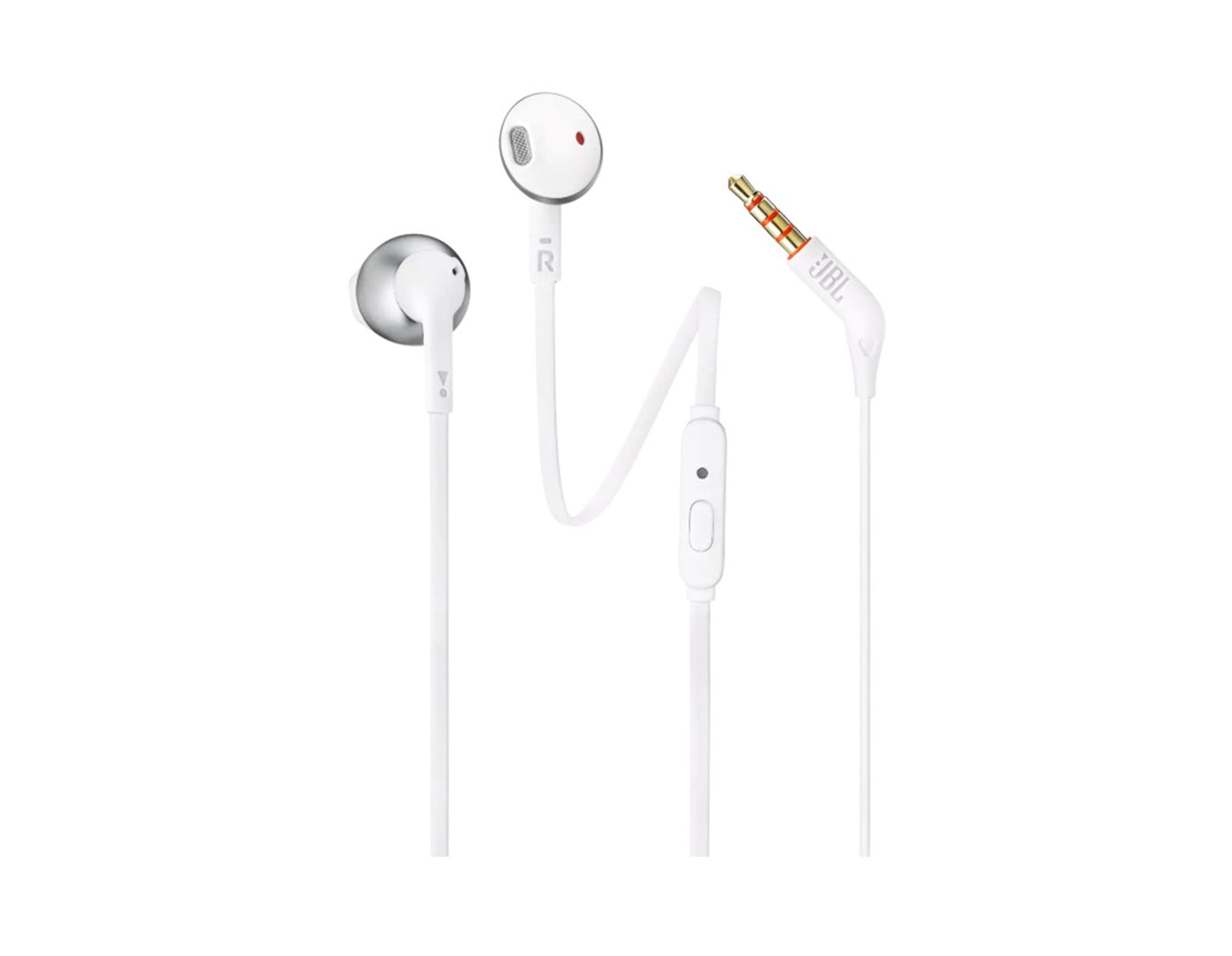 JBL Tune 205 In-ear slušalice s mikrofonom, krom-siva