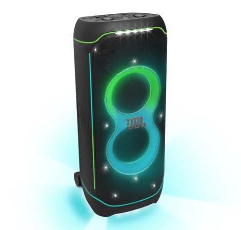 JBL PartyBox Ultimate Prijenosni bežični bluetooth zvučnik velike snage 1100W Bluetooth, USB, IPX4, Dinamično RGB osvjetljenje