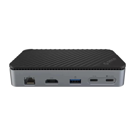 Orico 10-portni Docking station + M.2 kućište, 1x USB-C (100W), 1x USB 3.2, 1x USB-C, 2x USB-A 3.0, 1x HDMI, RJ-45, SD/TF