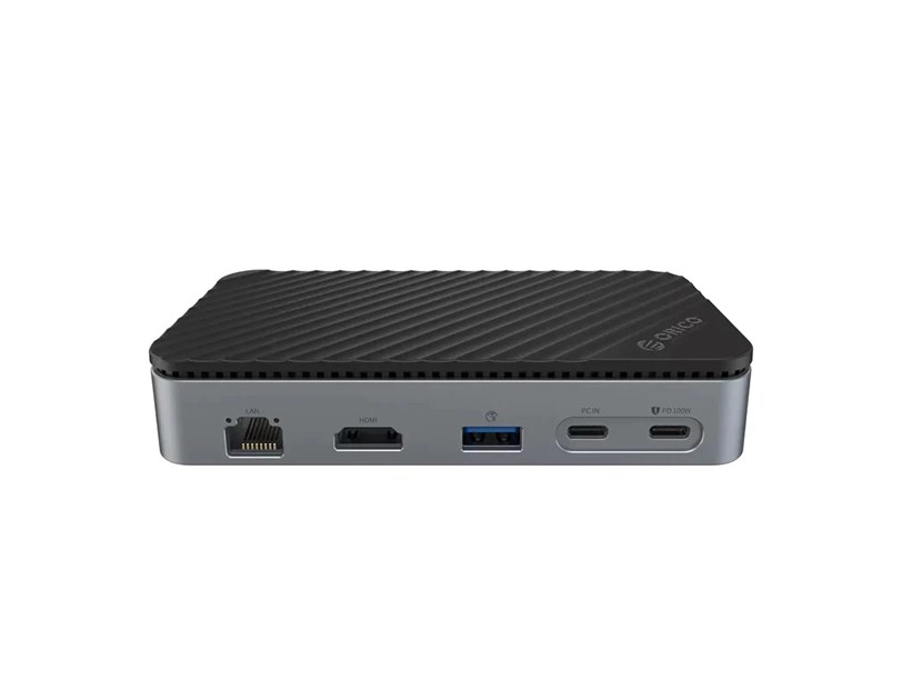 Orico 10-portni Docking station + M.2 kućište, 1x USB-C (100W), 1x USB 3.2, 1x USB-C, 2x USB-A 3.0, 1x HDMI, RJ-45, SD/TF