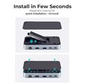 Orico 10-portni Docking station + M.2 kućište, 1x USB-C (100W), 1x USB 3.2, 1x USB-C, 2x USB-A 3.0, 1x HDMI, RJ-45, SD/TF