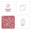 HSM securio B32 uništavač dokumenata, trakasti + poprečni rez, 1×5mm, razina sigurnosti F-3/P-7, kapacitet 82l