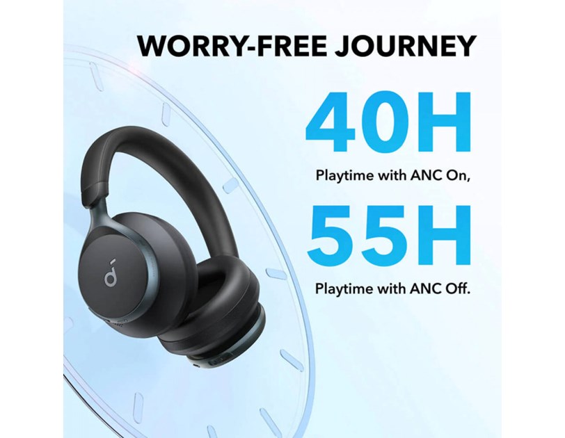Anker Soundcore Space One naglavne bluetooth slušalice, crne, A3035G11