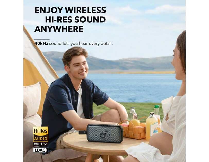 Anker Soundcore Motion 300 prijenosni bluetooth zvučnik, 30W, IPX7, 13h reprodukcije crni (A3135011)