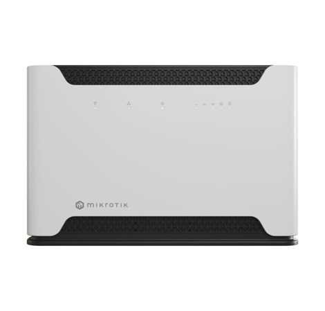 Mikrotik Chateau 5G R16, Quad-core 448-896 (auto) MHz CPU, 256MB RAM, 5×1G Ethernet port, 2.4 GHz 802.11a/b/g/n dual-chain, 5 GHz 802.11, LTE CAT20 (2.0 Gbps downlink, 200 Mbps uplink)