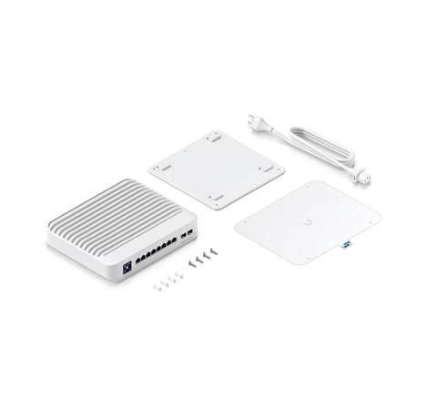 Ubiquiti UniFi Managed 8-port Gigabit Switch, 6xGbE PoE+, 2xGbE PoE++, 2x10G SFP+, 120W (USW-Pro-8-PoE)