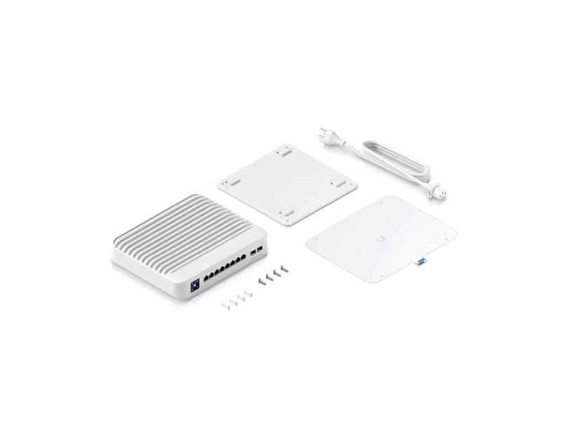 Ubiquiti UniFi Managed 8-port Gigabit Switch, 6xGbE PoE+, 2xGbE PoE++, 2x10G SFP+, 120W (USW-Pro-8-PoE)