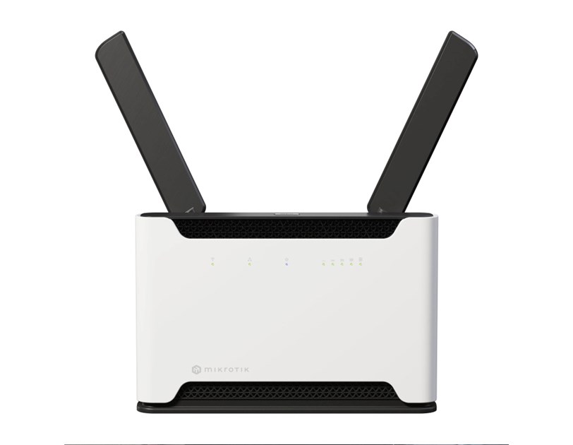 Mikrotik Chateau LTE6 ax, 4-core CPU, 1GB RAM, 1×2.5 G-LAN, 4× 10/100/1000 Ethernet port, Wi-Fi 6, 2.4Ghz/5Ghz, 802.11ax, USB, MicroSIM, PSU, tower kućište, RouterOS v7